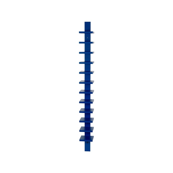 Pilaster vegghylle - Blå beiset - Källemo