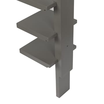 Pilaster vegghylle - Grå beiset - Källemo