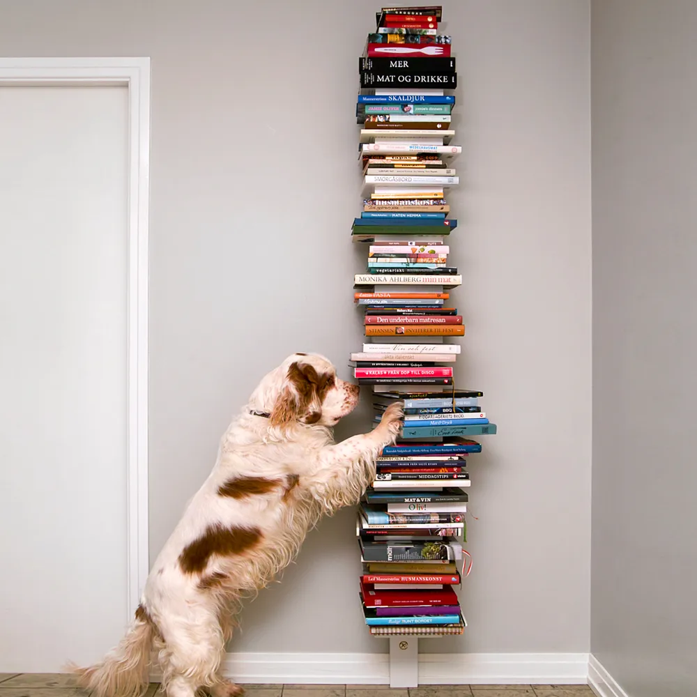 Pilaster vegghylle, Hvit Källemo