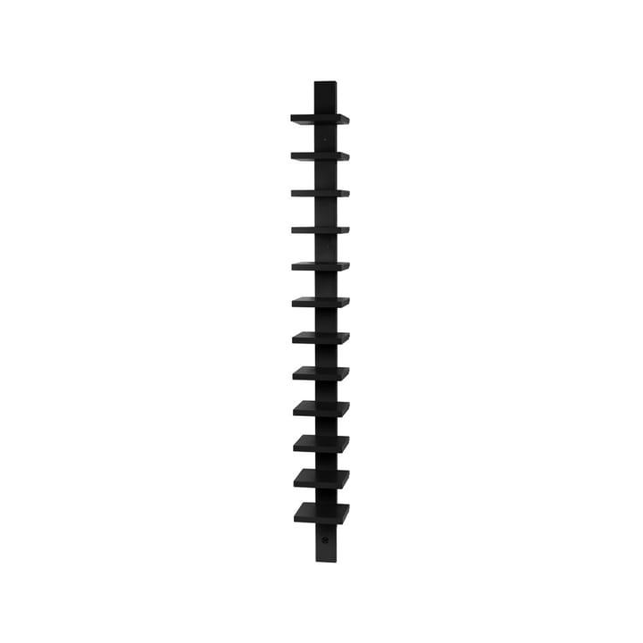 Pilaster vegghylle - Svart beiset - Källemo
