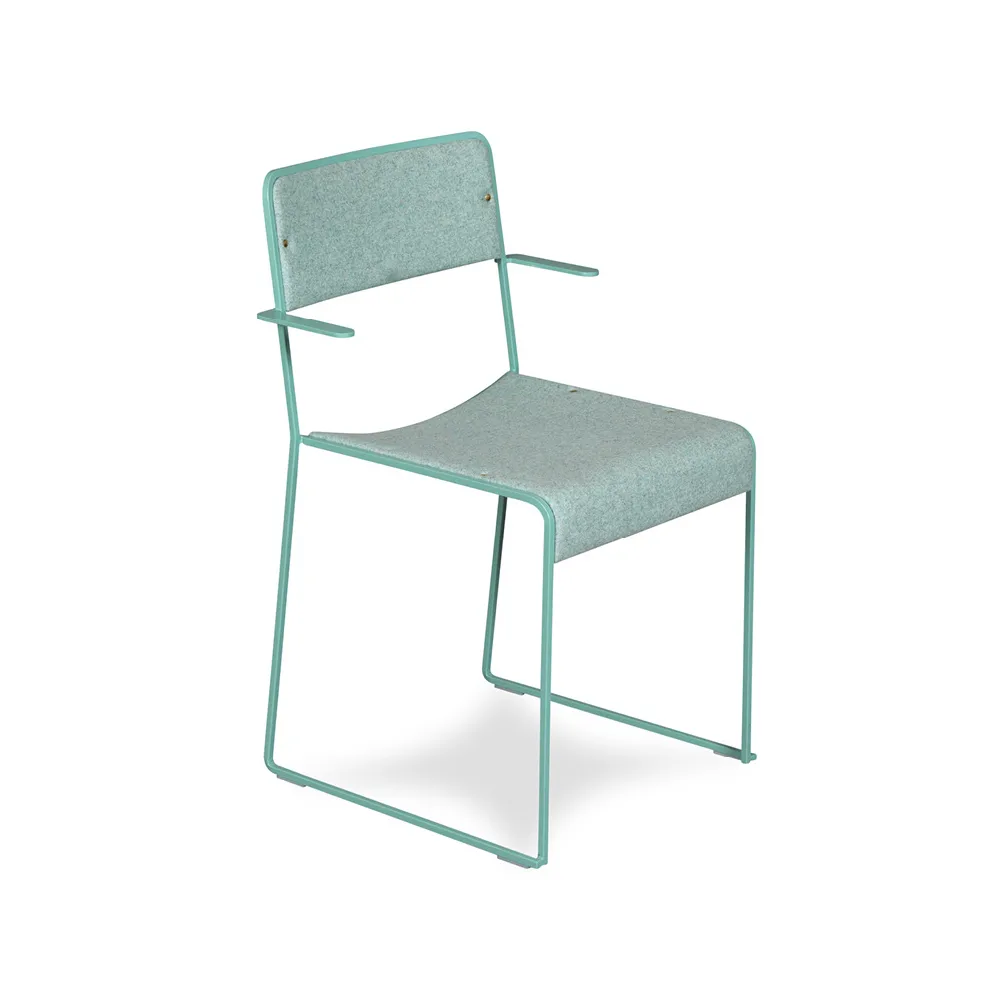 Sindre karmstol, Blå-stoff Divina Källemo