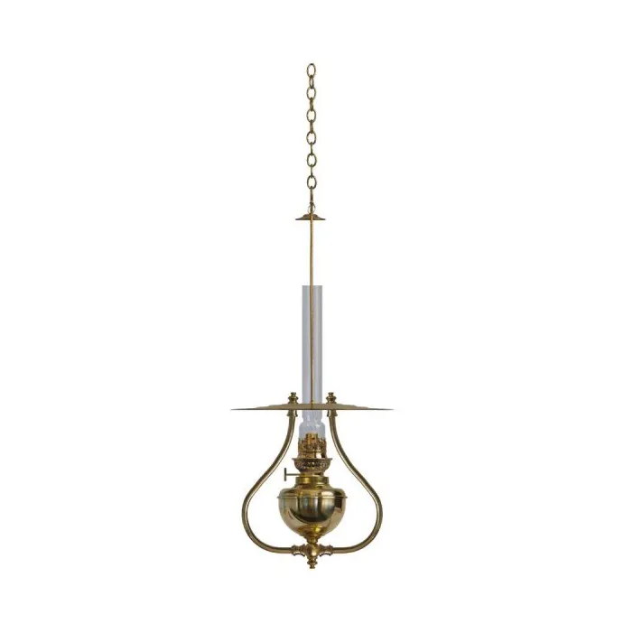 Ronneby taklampe 58 cm, Messing Karlskrona Lampfabrik