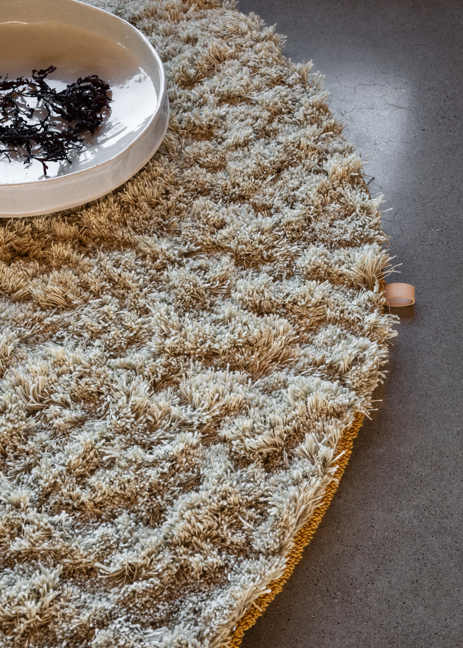 Ålegraes teppe, 96x120 cm, Kalk 881 Kasthall