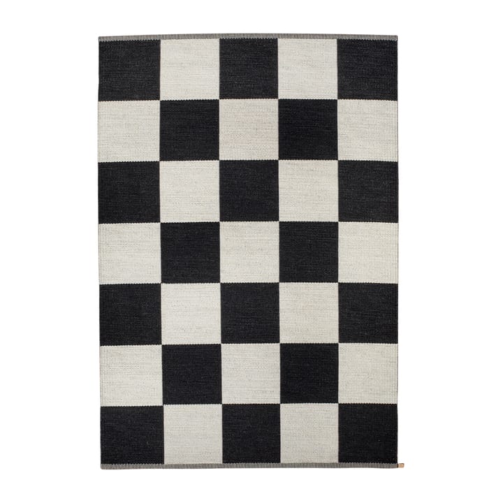 Checkerboard Icon gulvteppe 200x300 cm - Midnight black - Kasthall