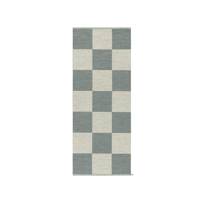 Checkerboard Icon gulvteppe 85x200 cm - Polarized Blue - Kasthall