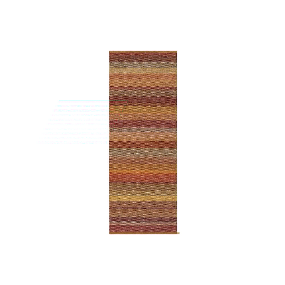 Bilde av Kasthall Harvest entréteppe Yellow-red 90 x 240 cm