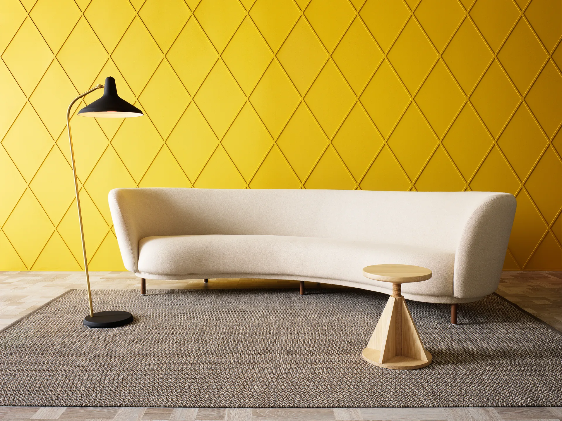 Ingrid Icon gulvteppe 195x300 cm, Brown Grey Kasthall