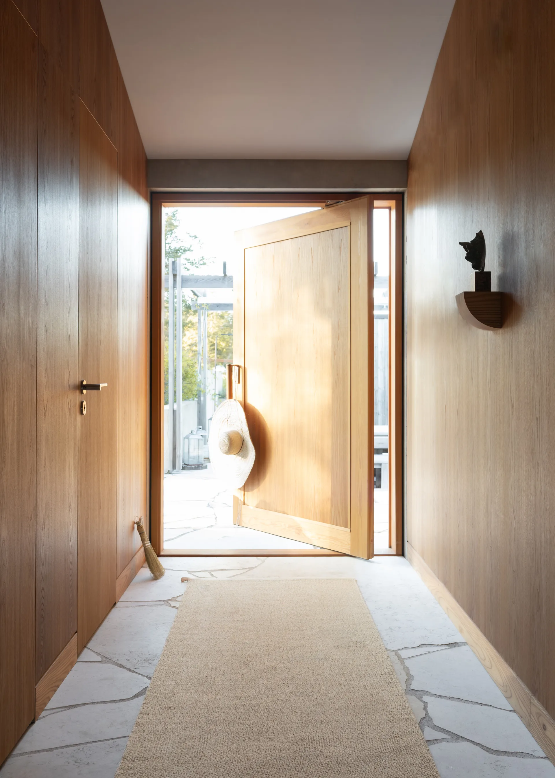 Korn teppe, 85x240 cm, Strå 440 Kasthall