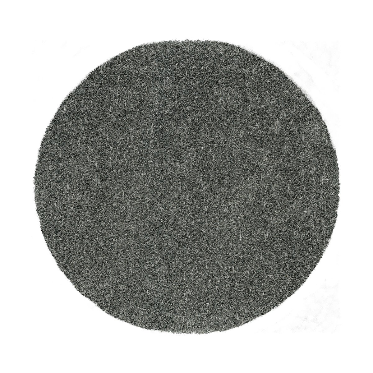 Kasthall Moss teppe rundt Nickel grey 300 cm