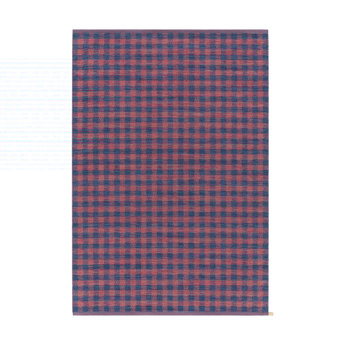 Bilde av Kasthall Vichy teppe 165x240 cm Raspberry Blue 260