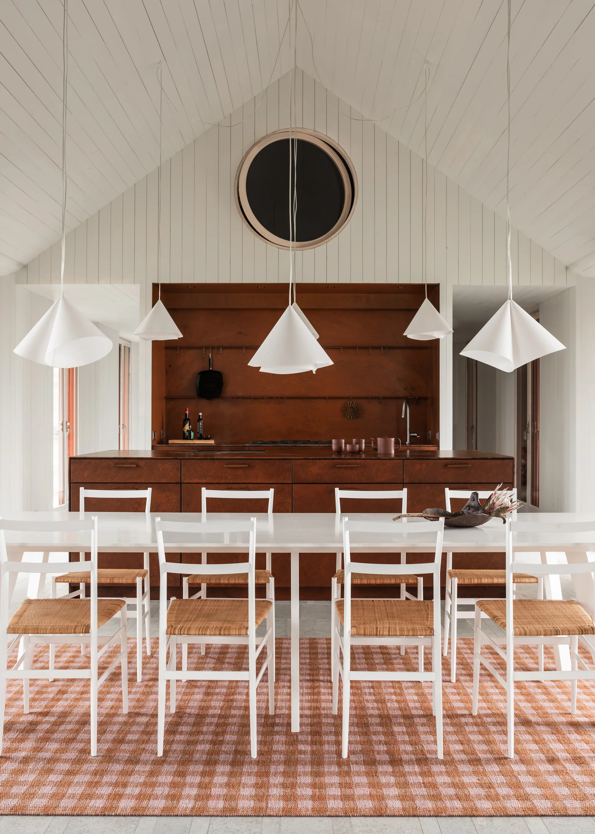 Vichy teppe 195x300 cm, Mango Peach 461 Kasthall