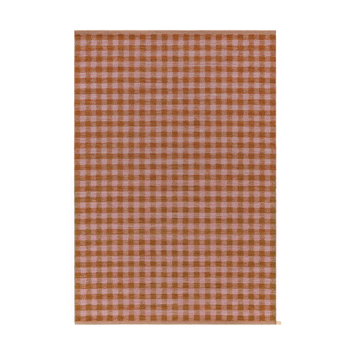 Kasthall Vichy teppe 85x240 cm Mango Peach 461 | Skandinavisk Design | Lugg- & Ryeteppe | Oransje