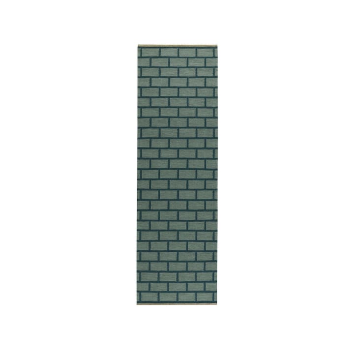 Brick entréteppe - green, 80 x 250 cm - Kateha