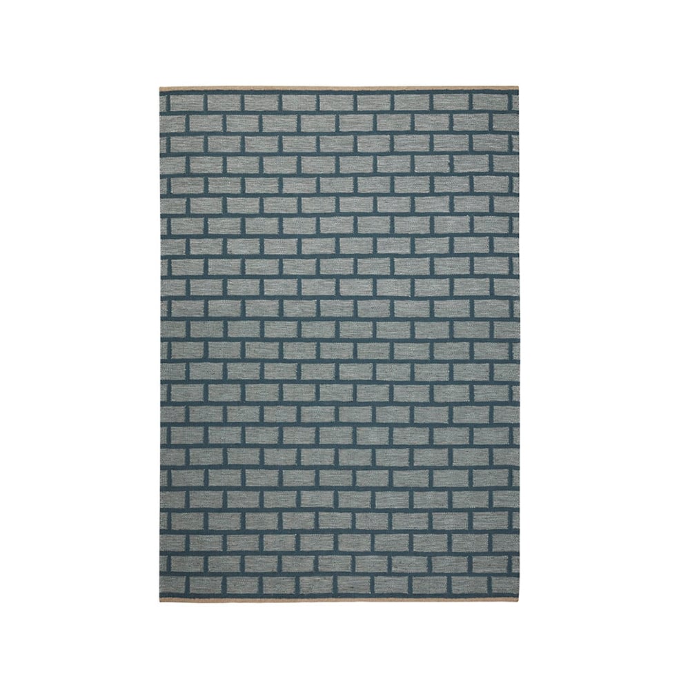 Bilde av Kateha Brick teppe Green 200 x 300 cm