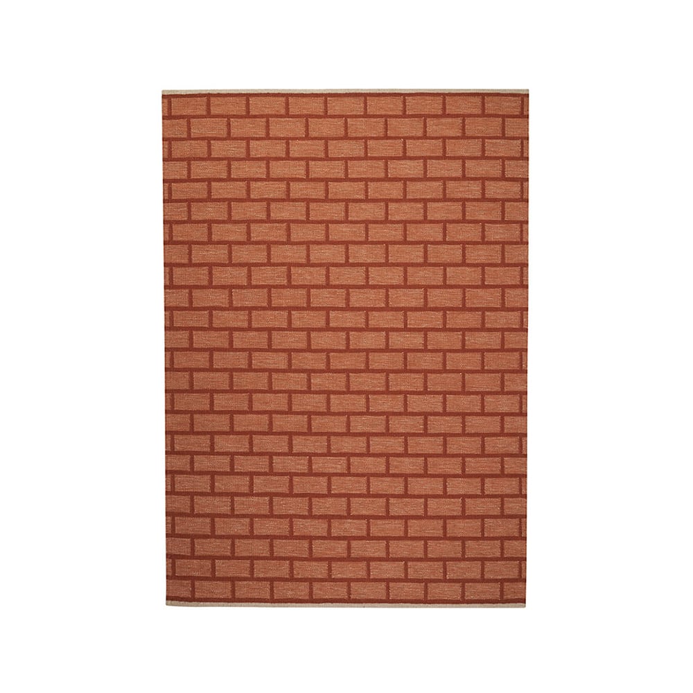 Bilde av Kateha Brick teppe Rust 200 x 300 cm
