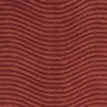 Dunes Wave teppe - dusty red, 170 x 240 cm - Kateha