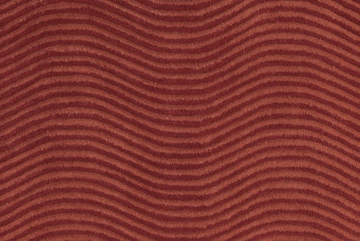 Dunes Wave teppe - dusty red, 200 x 300 cm  - Kateha