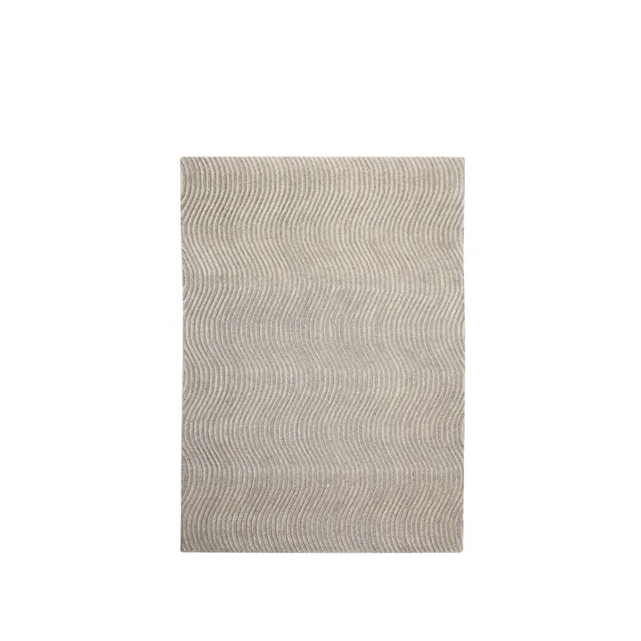 Dunes Wave teppe - Light grey, 170x240 cm - Kateha