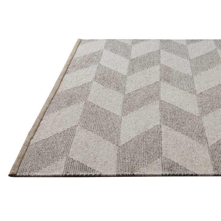 Herringbone Weave teppe - Light beige, 170 x 240 cm - Kateha