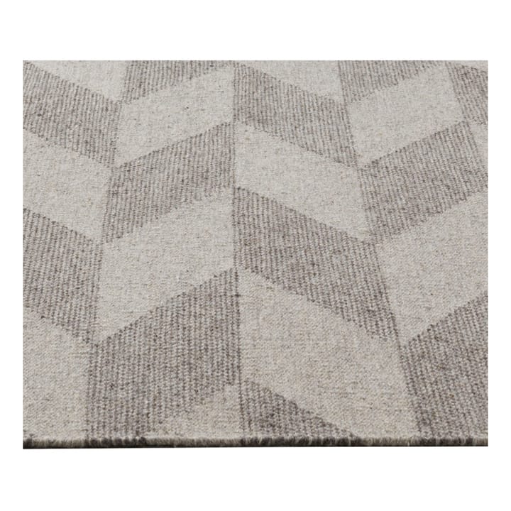 Herringbone Weave teppe - Light beige, 170 x 240 cm - Kateha