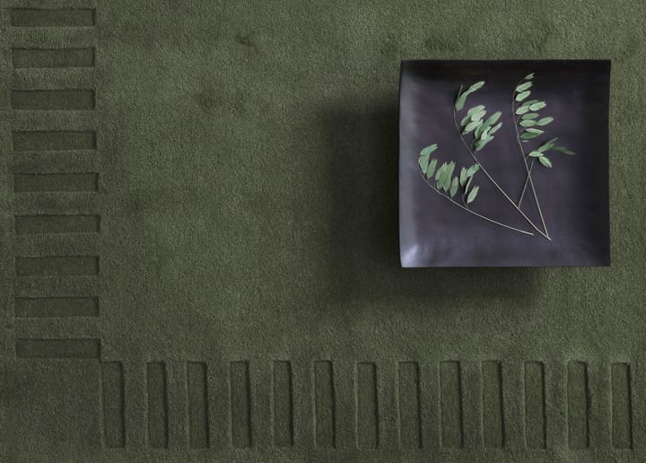 Lea original ullteppe - Green-18, 200x300 cm - Kateha