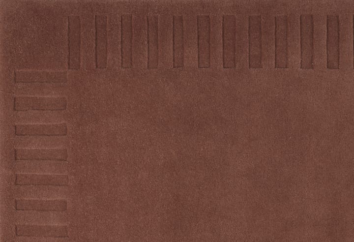 Lea original ullteppe - Rust-45, 200x300 cm - Kateha
