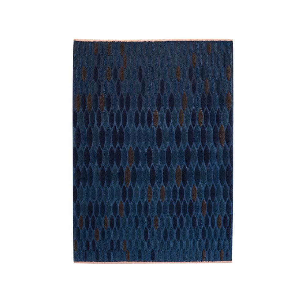 Bilde av Kateha Pond Flossa teppe midnight 200 x 300 cm