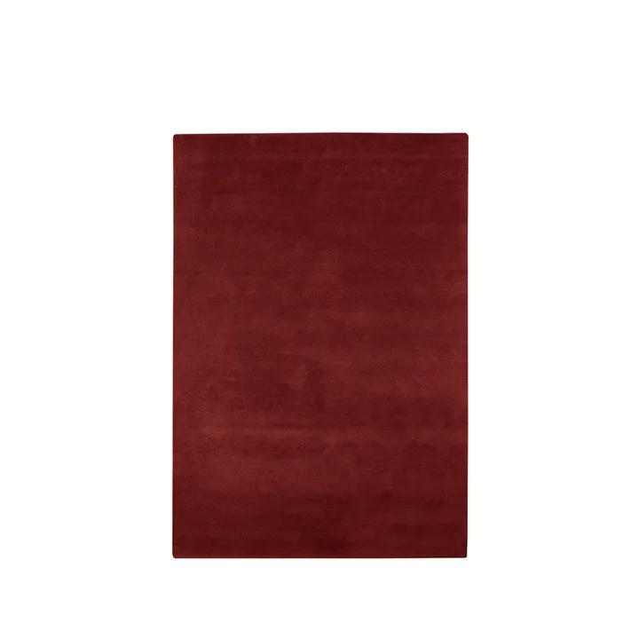 Sencillo teppe - Dark red, 170x240 cm - Kateha