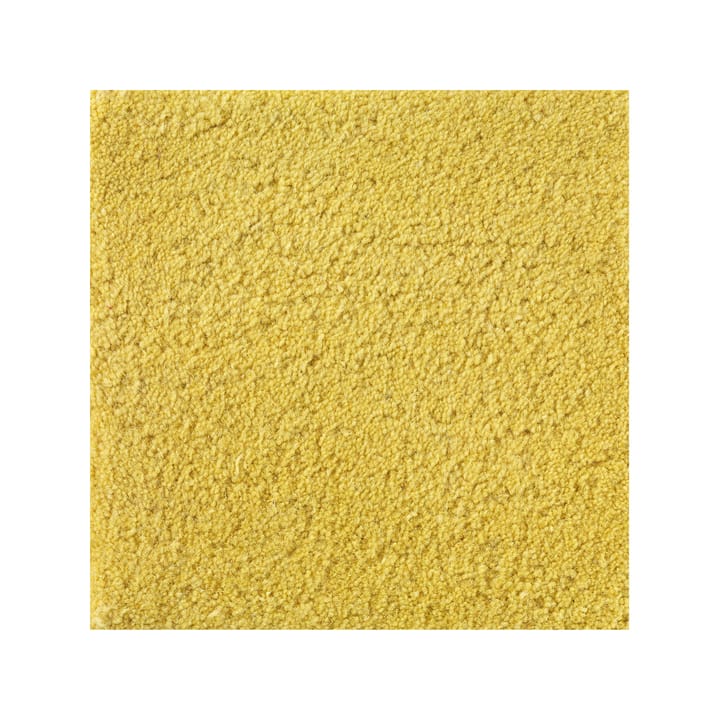 Sencillo teppe rundt, Yellow, 220 cm Kateha