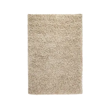 Shaggy teppe - White/beige, 170x240 cm - Kateha