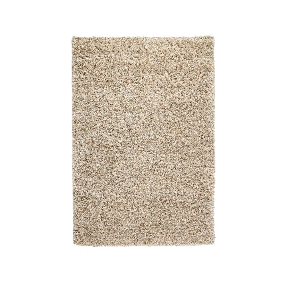 Bilde av Kateha Shaggy teppe white/beige 200 x 300 cm