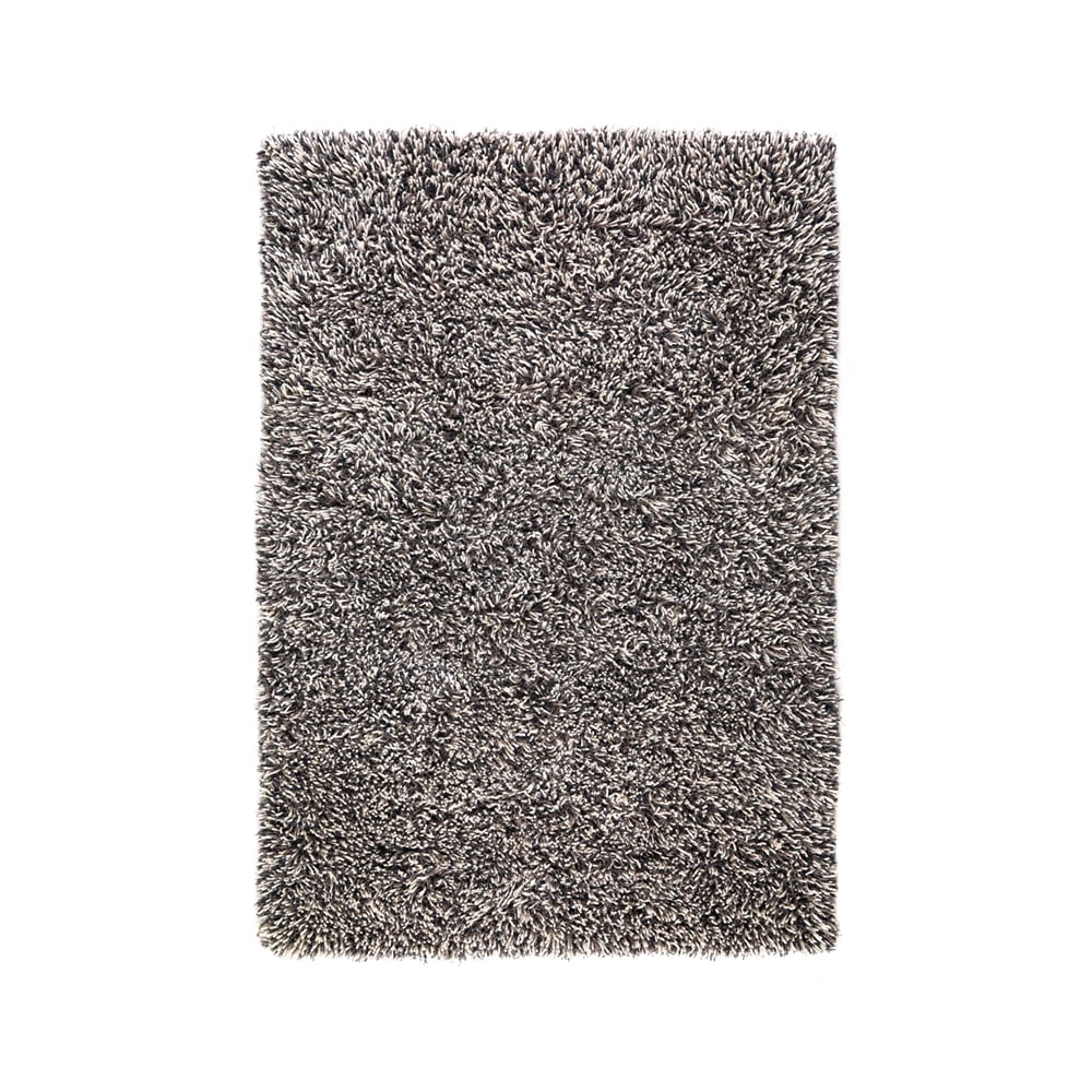 Bilde av Kateha Shaggy teppe white/charcoal 170 x 240 cm