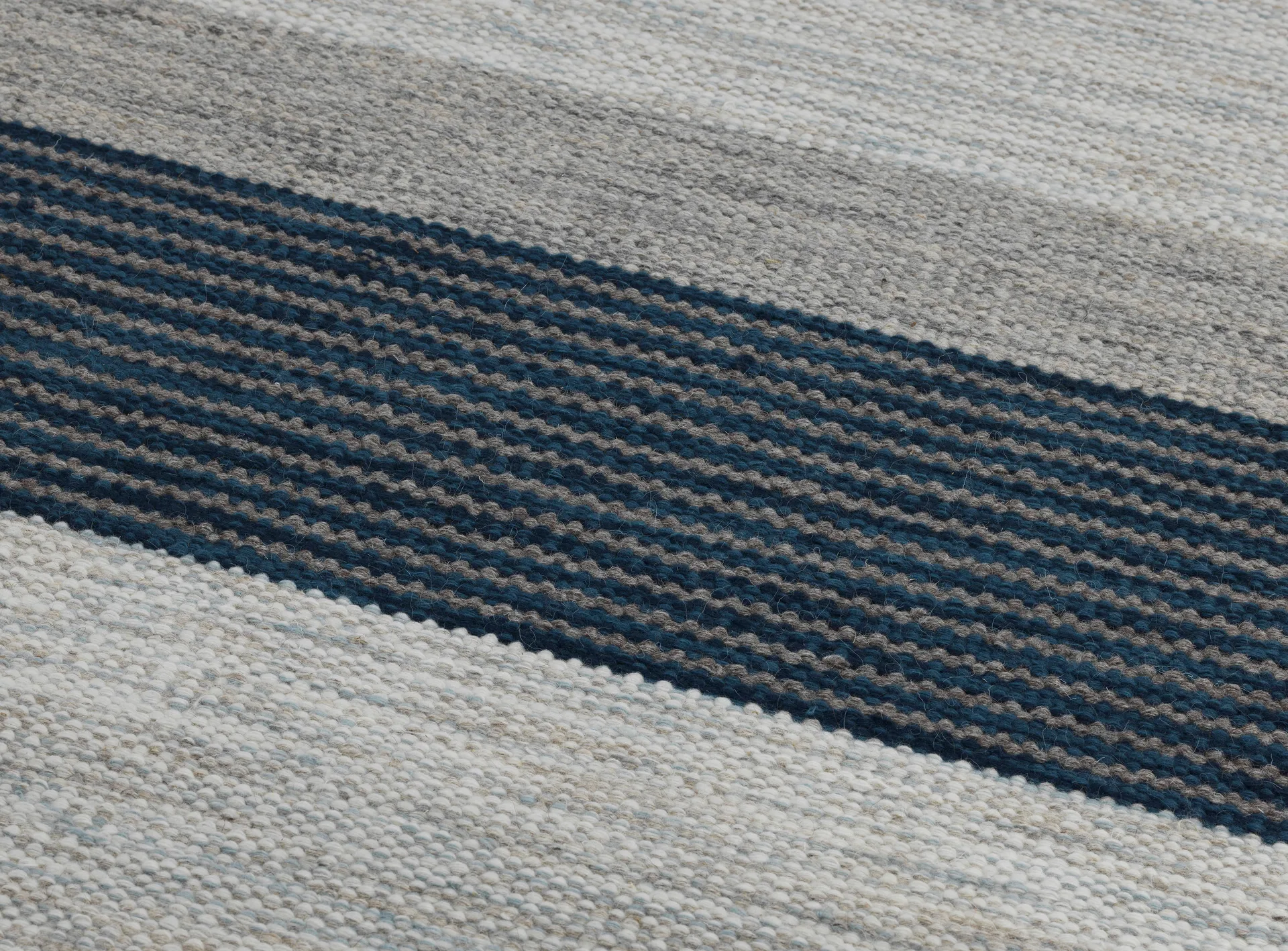 Terreno gangteppe, Blue, 80x250 cm Kateha