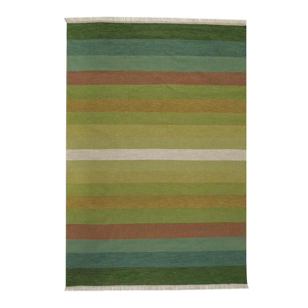 Tofta wave gulvteppe 80x250 cm, Green Kateha