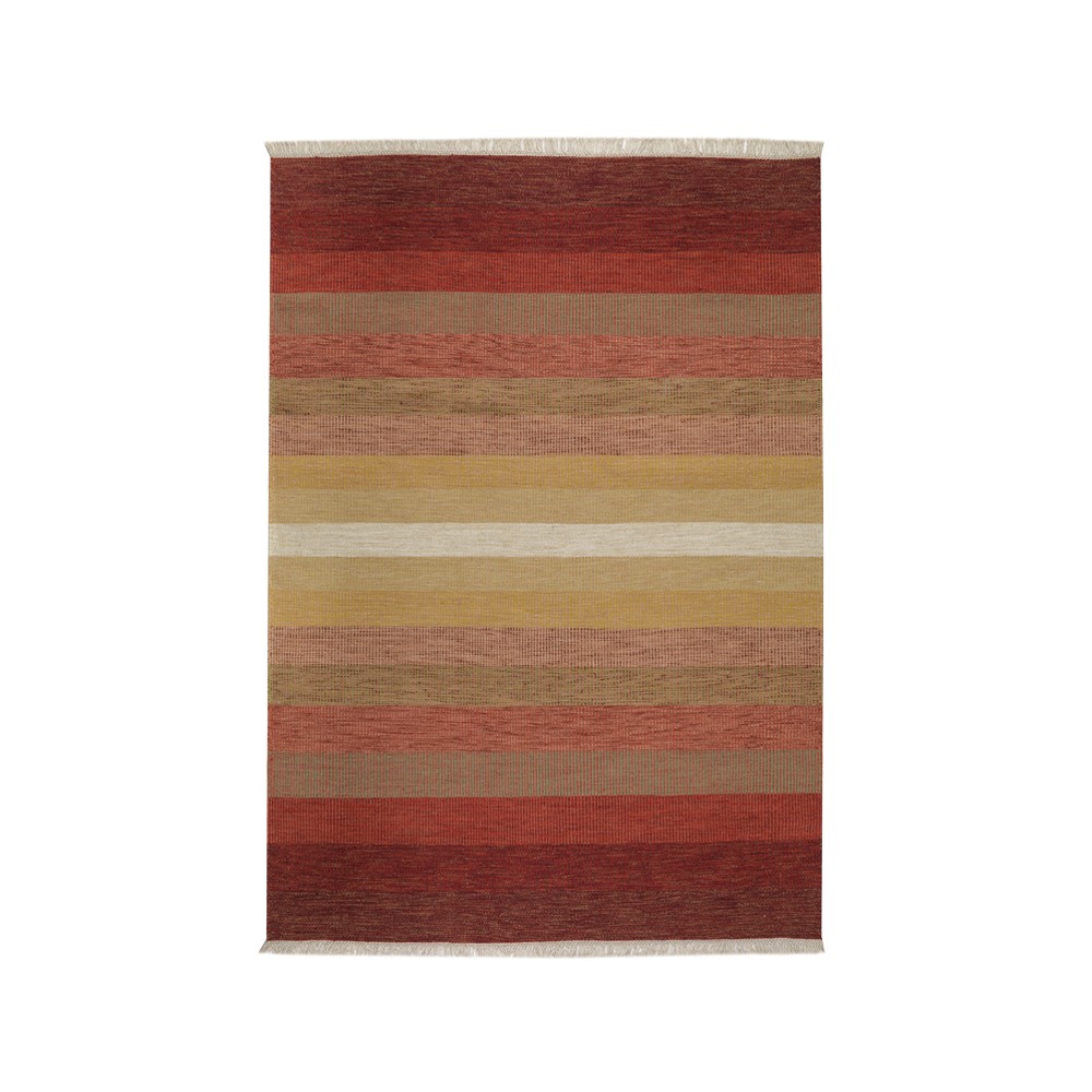 Tofta wave gulvteppe rød, 170x240 cm