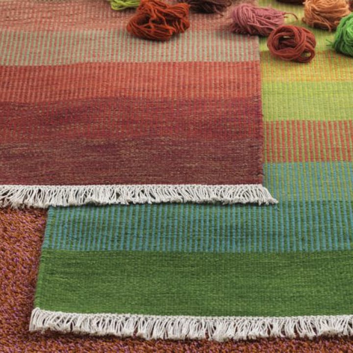 Tofta wave gulvteppe, rød, 170x240 cm Kateha
