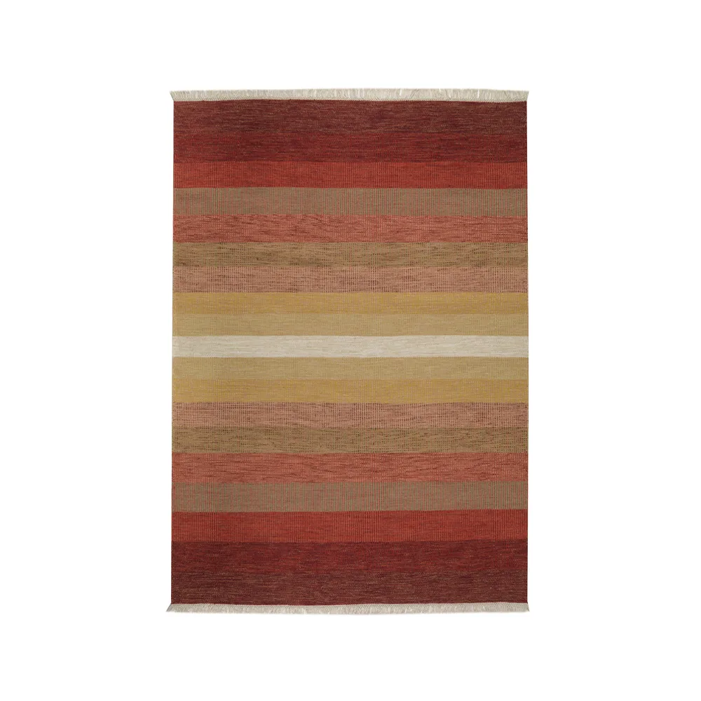 Tofta wave gulvteppe, Red, 200x300 cm Kateha