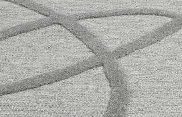 Verbena ullteppe - Grey, 170x240 cm - Kateha