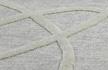 Verbena ullteppe - White, 200x300 cm - Kateha