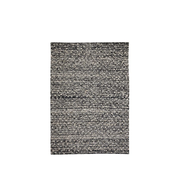 Woolly teppe - Black/white, 170 x 240 cm - Kateha