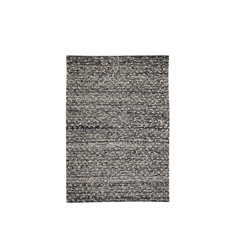 Bilde av Kateha Woolly teppe Black/white 170 x 240 cm