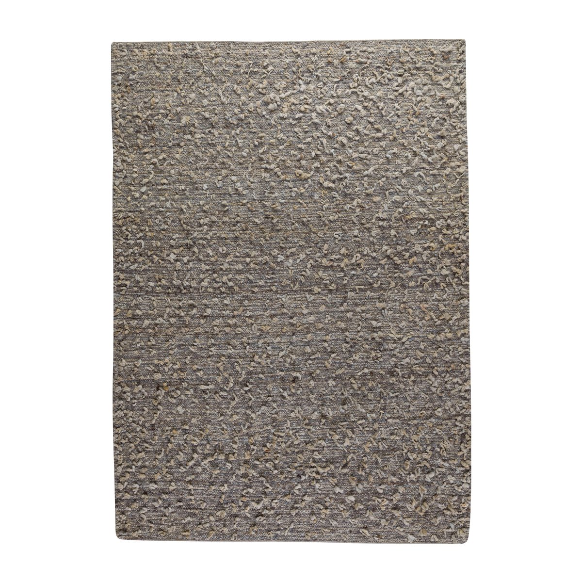 Bilde av Kateha Woolly teppe Light grey 200 x 300 cm