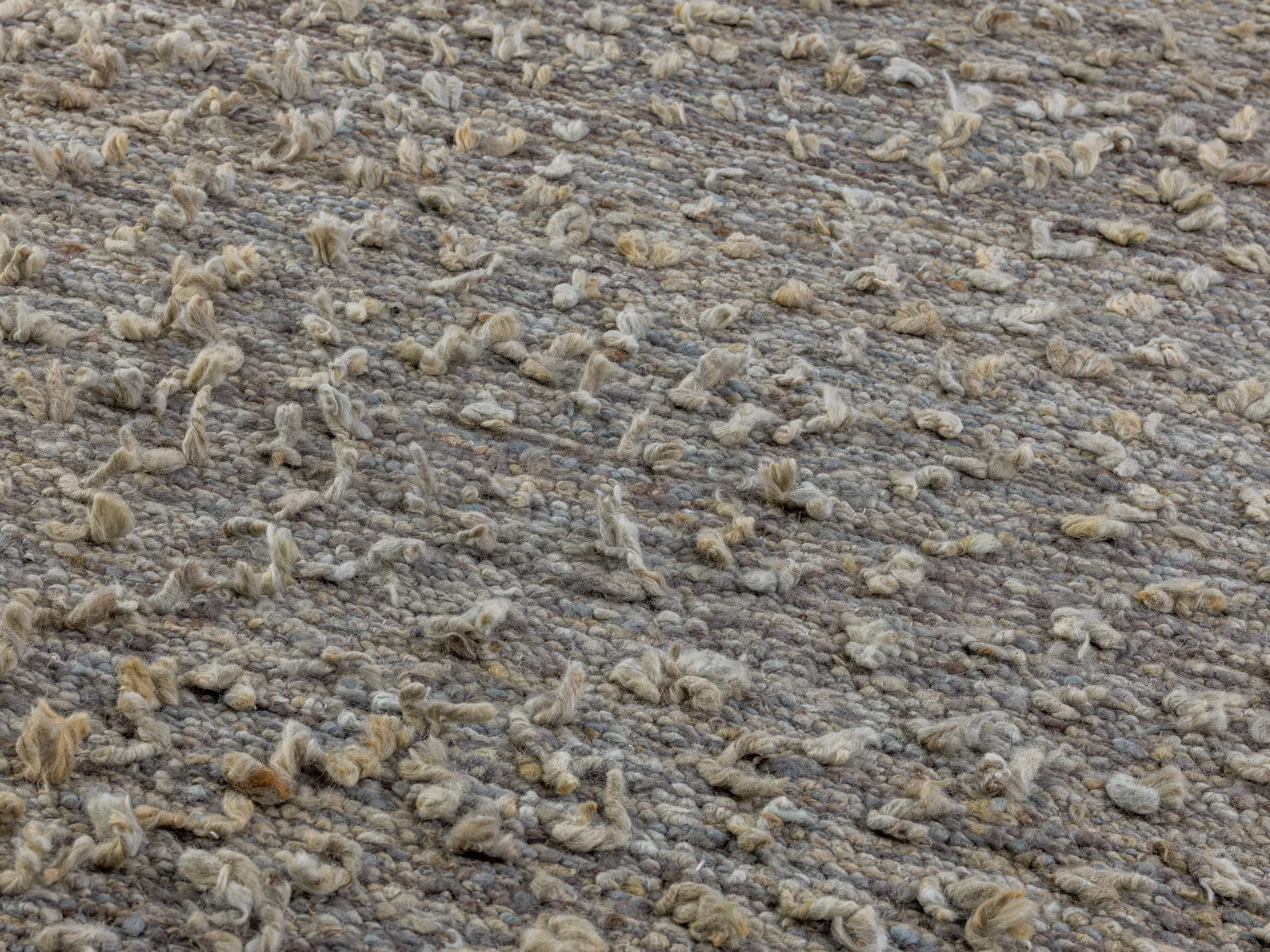 Woolly teppe, Light grey 200 x 300 cm Kateha