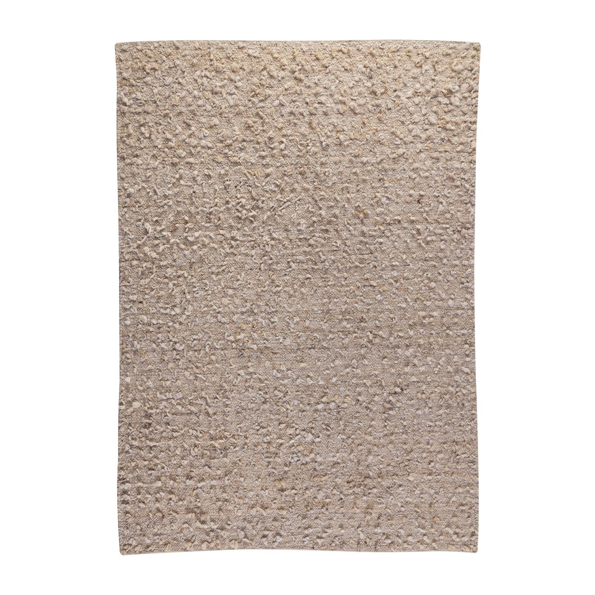Bilde av Kateha Woolly teppe White 170 x 240 cm