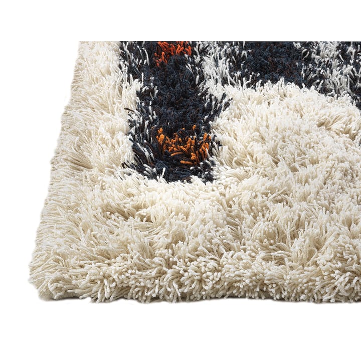 Zorbas teppe, white/black, 170 x 240 cm Kateha