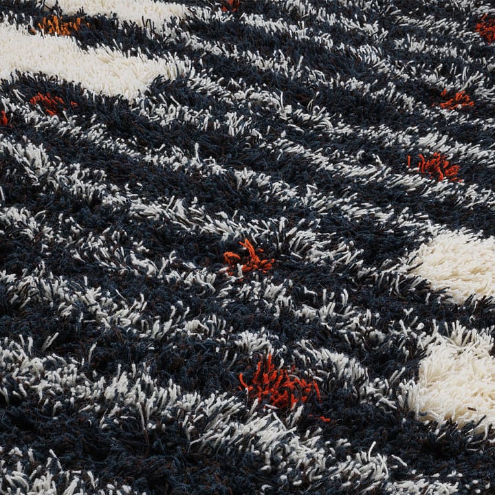 Zorbas teppe, white/black, 200 x 300 cm Kateha