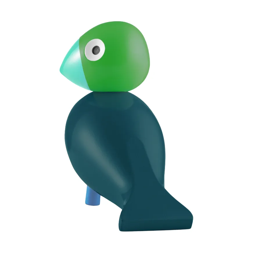 Kaj Bojesen Year Bird 2026 Bjørk, Mørkegrønn Kay Bojesen Denmark