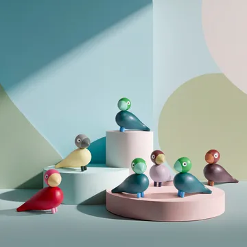 Kaj Bojesen Year Bird 2026 Bjørk - Mørkegrønn - Kay Bojesen Denmark