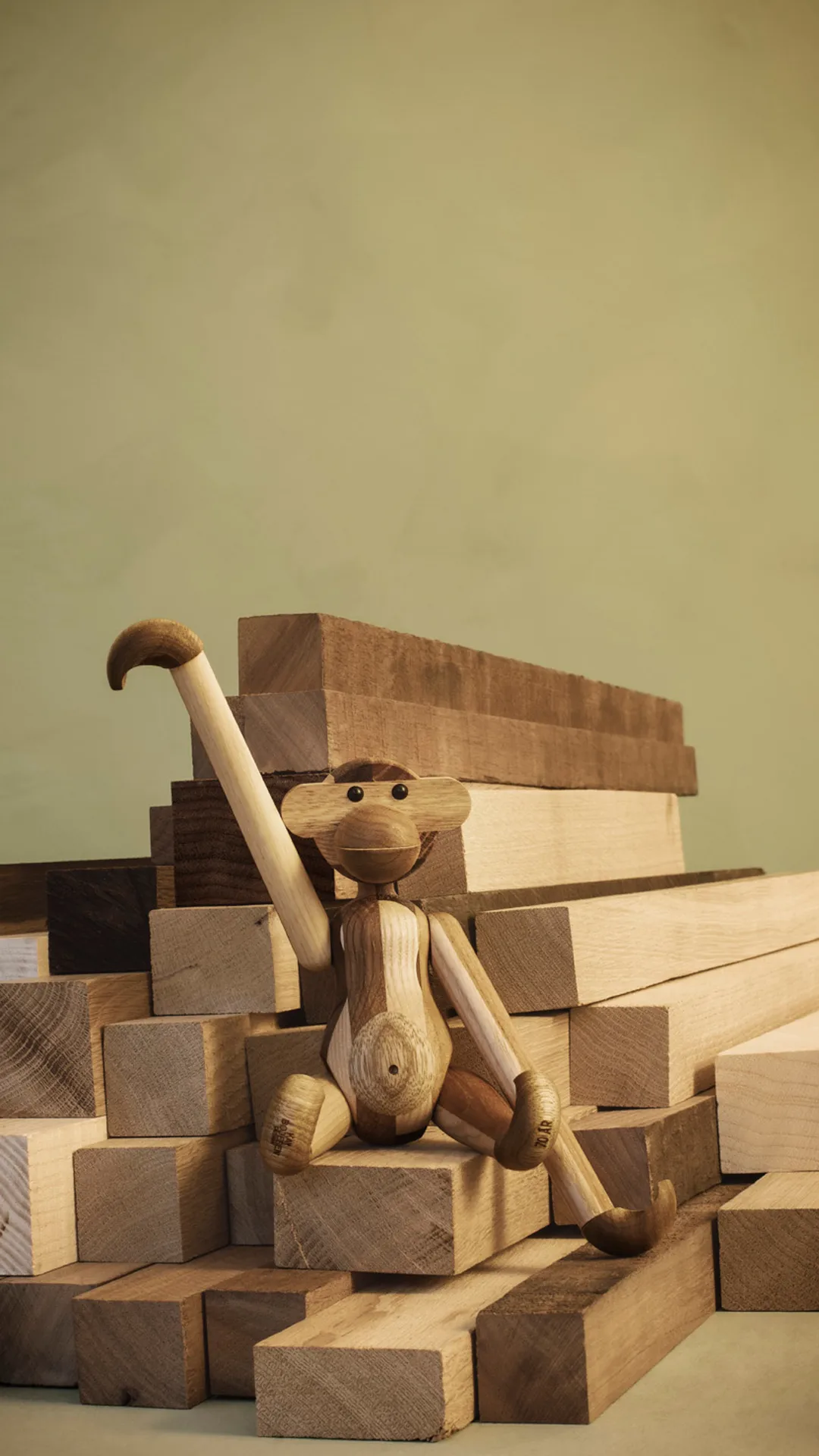 Kay Bojesen ape jubileumsutgave mixed wood, Liten Kay Bojesen Denmark