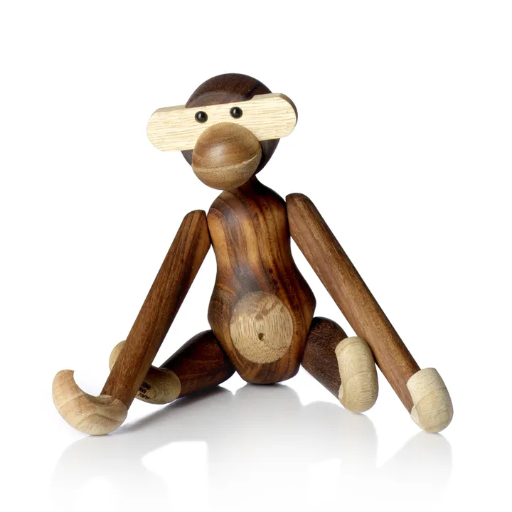 Kay Bojesen ape liten - Teak-limbatre, 20 cm - Kay Bojesen Denmark